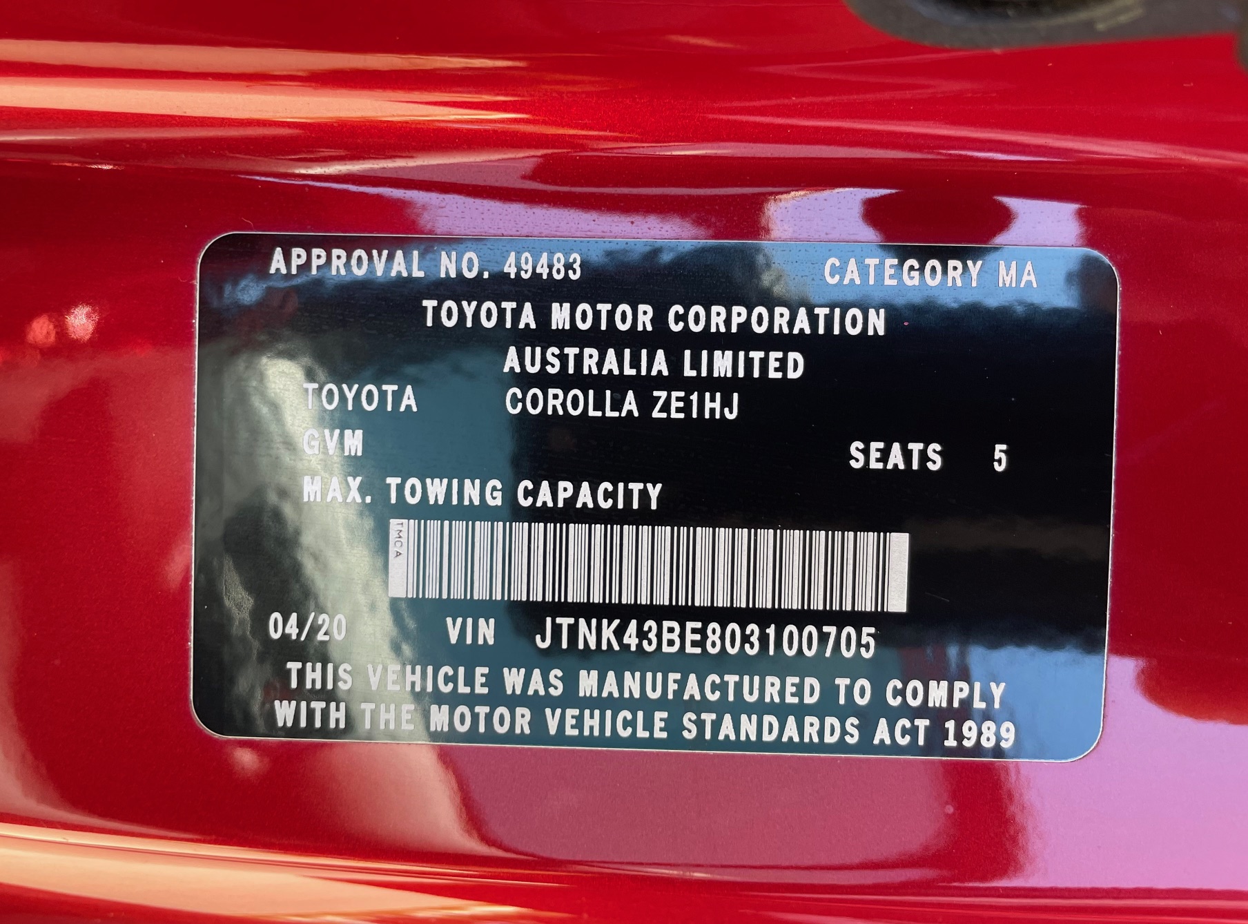 2020 Toyota Corolla Ascent Sport Hatch - Image 19