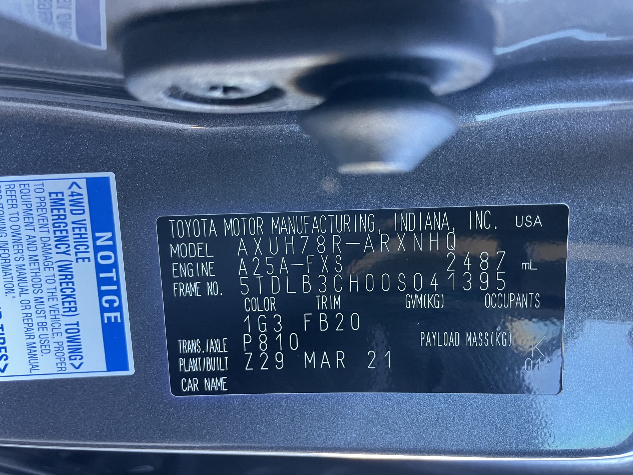 2021 Toyota Kluger GX AWD Hybrid - Image 21
