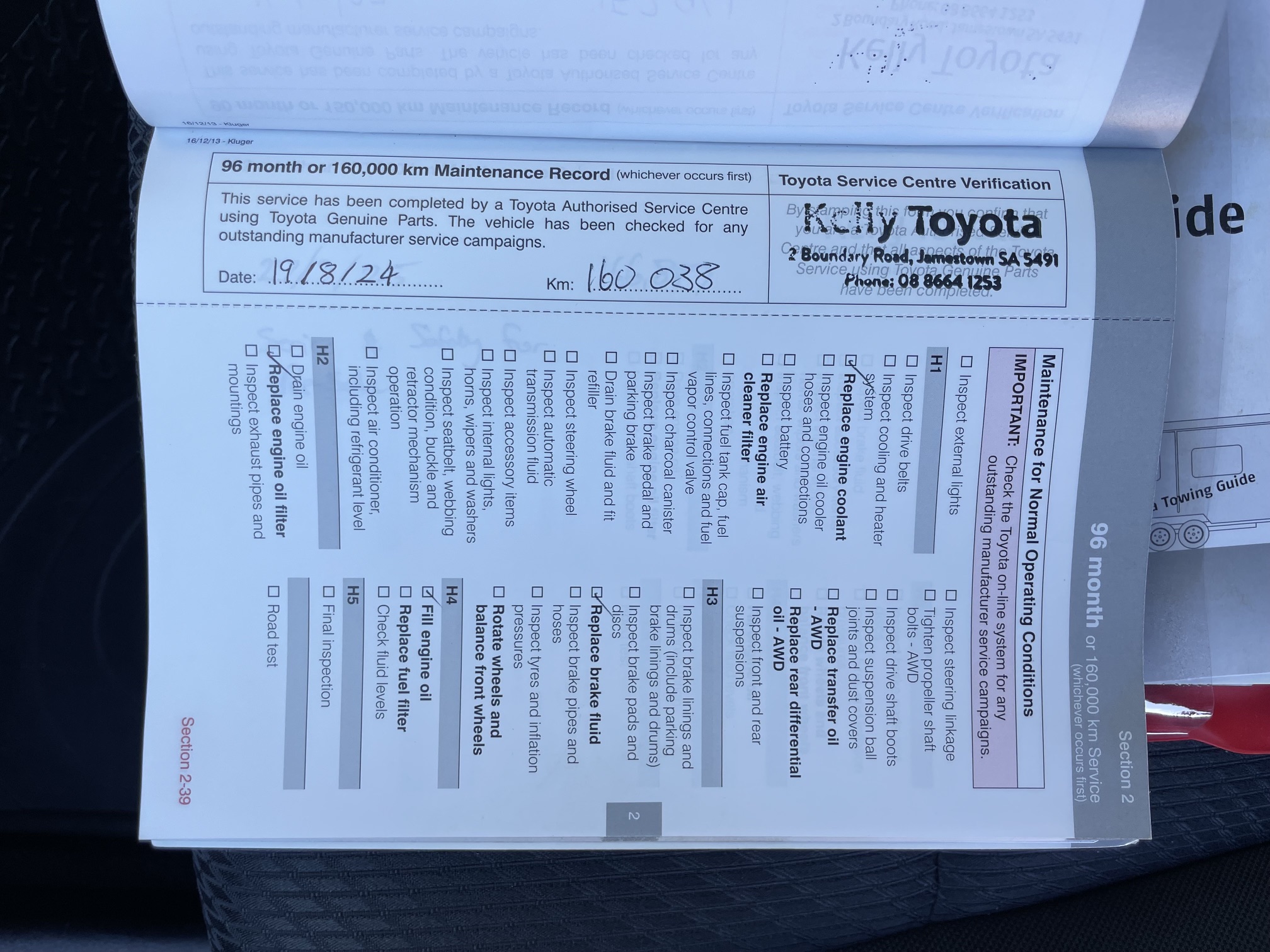 2015 Toyota Kluger GX 7 Seater - Image 39